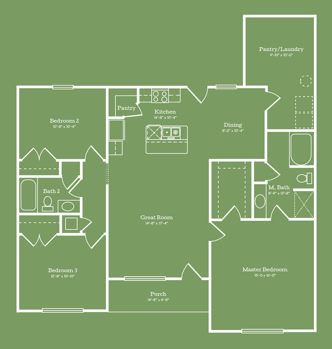 The Houston Floor Plan