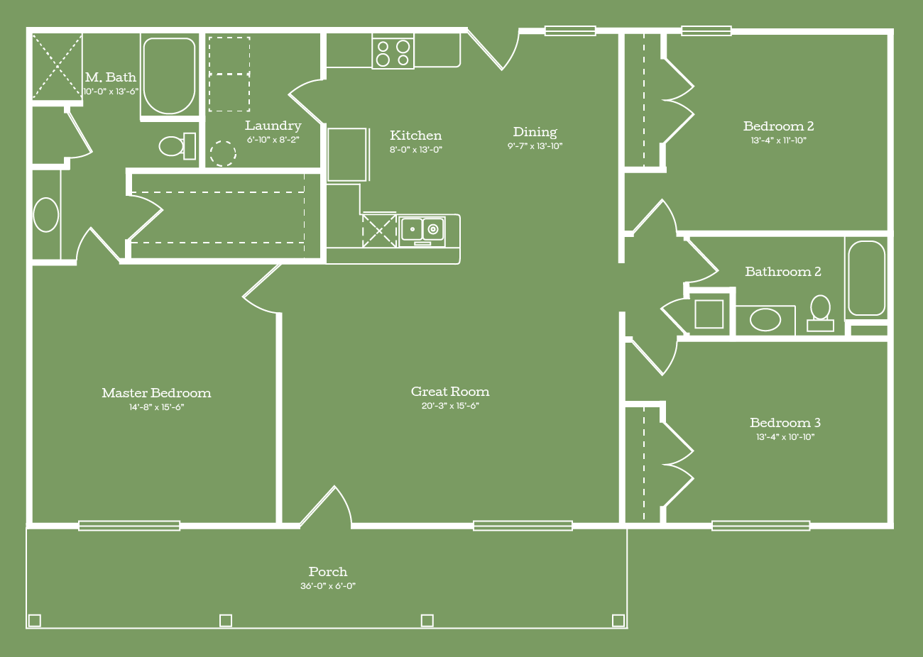 The Carrabelle Floor Plan